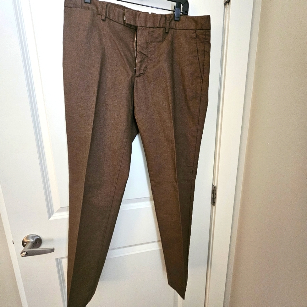 J.lindeberg mens brown dress cargo pants size 34